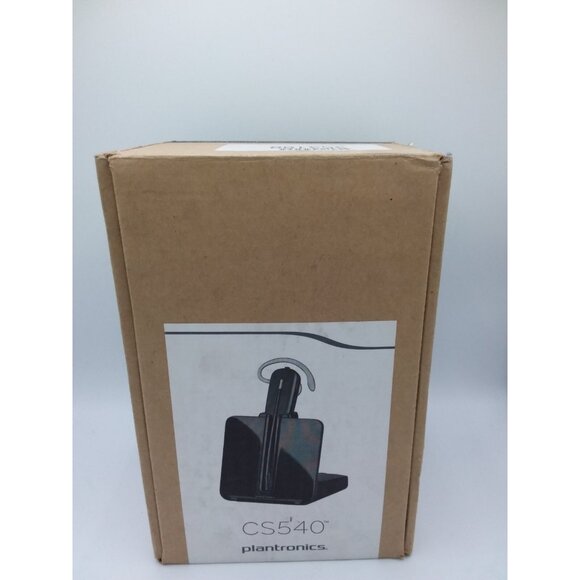 PlantronicsCS540 Convertible Wireless Headset System Black Untested - Picture 1 of 10
